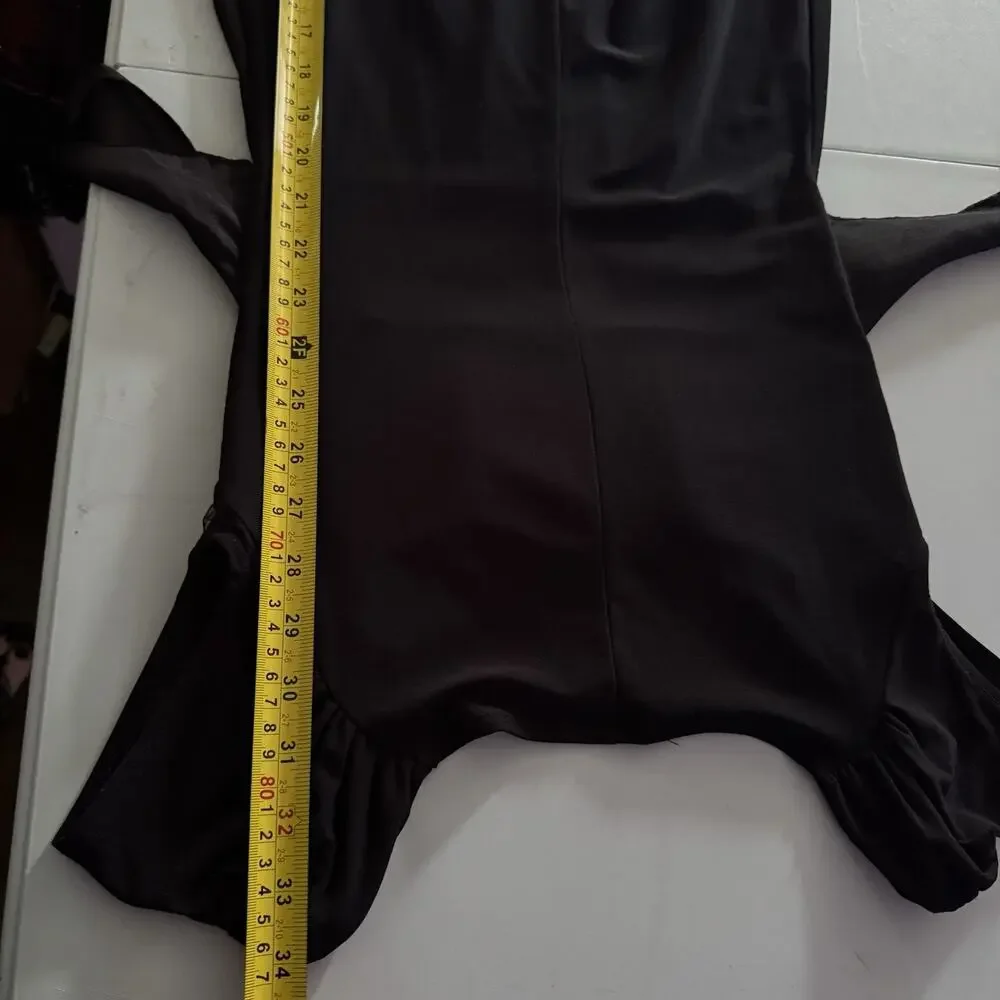 VTG Taboo Babydoll Dress Small Runs Smaller Y2K Whimsigoth Babydoll Stretchy - Picture 8 of 10